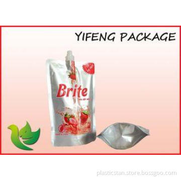 Doypack Aluminum Foil Spout Pouch With Center Spout For liq
